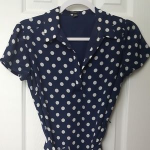 Ann Taylor POLKA dot dress